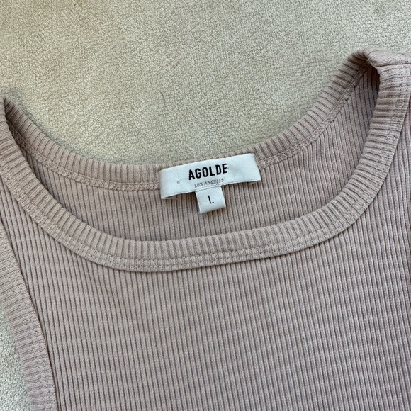 Agolde Ribbed Tank Top - Picture 6 of 6